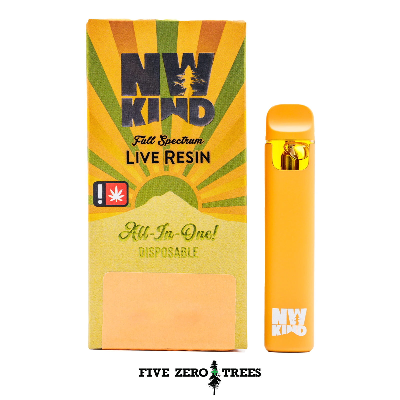 NW KIND - NW Kind Divine Banana Live Resin AIO Main Image