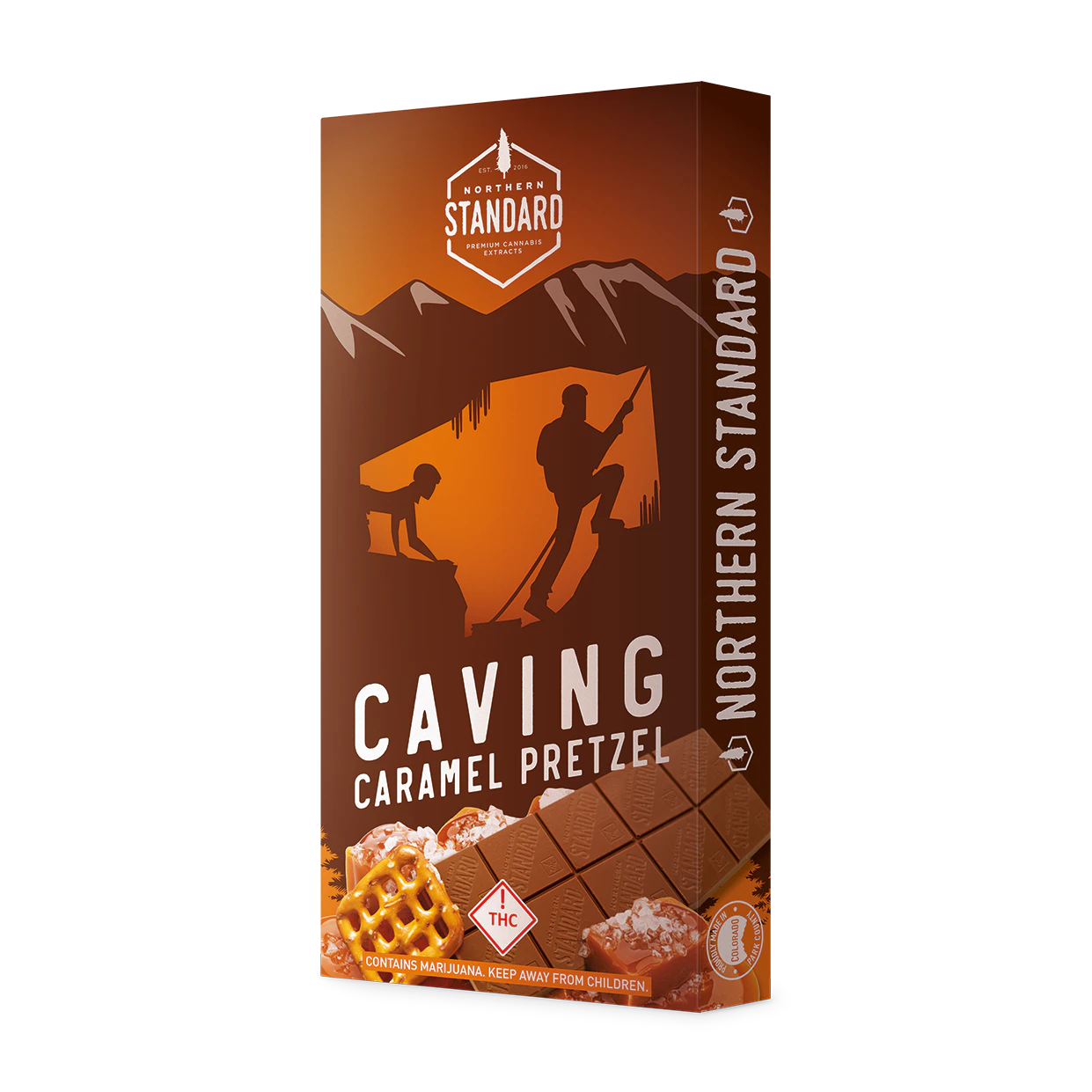 Northern Standard - Northern Standard - Chocolate - Caving Caramel Pretzel - 100mg Main Image
