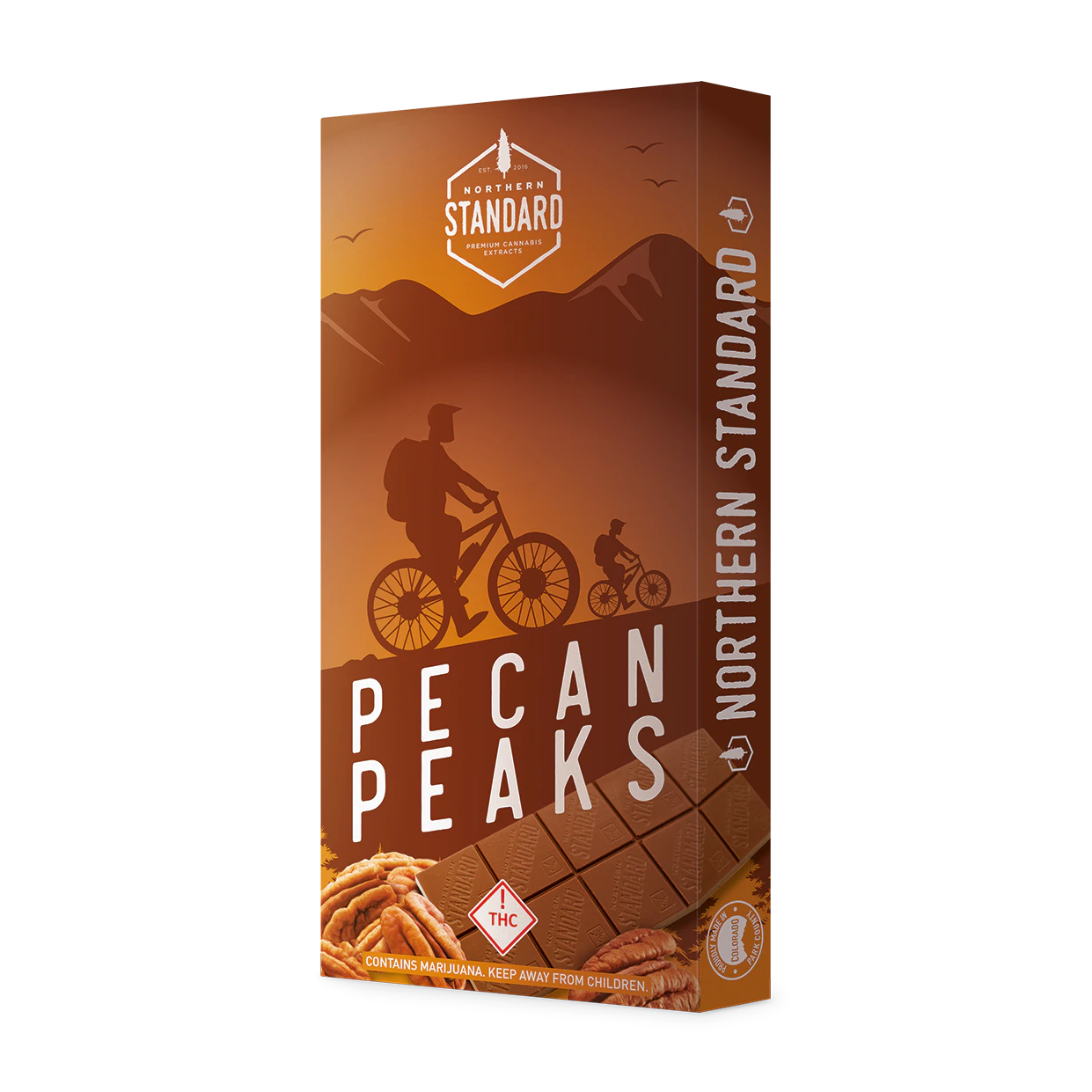 Northern Standard - Northern Standard - Chocolate - Pecan Peaks - 100mg Main Image