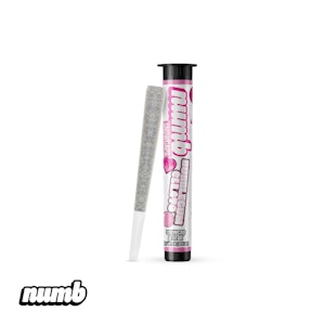 Nub - Numb Snowcaps- Bubblegum Gelato-Hybrid-Pre Roll-1G-45.3%%