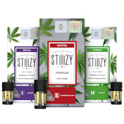 STIIIZY STRAWBERRY COUGH 1G Original THC Pod - STIIIZY