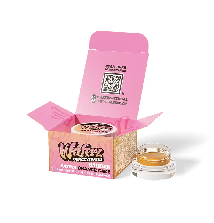 Wafferz - Waferz | Live Resin Badder Orange Cake | 1g Main Image