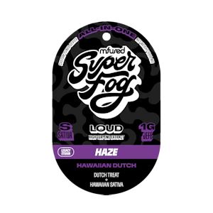 MFUSED - Mfused: - Hawaiian Dutch - Superfog -Loud High Terpene Extract Vape - 1g AIO