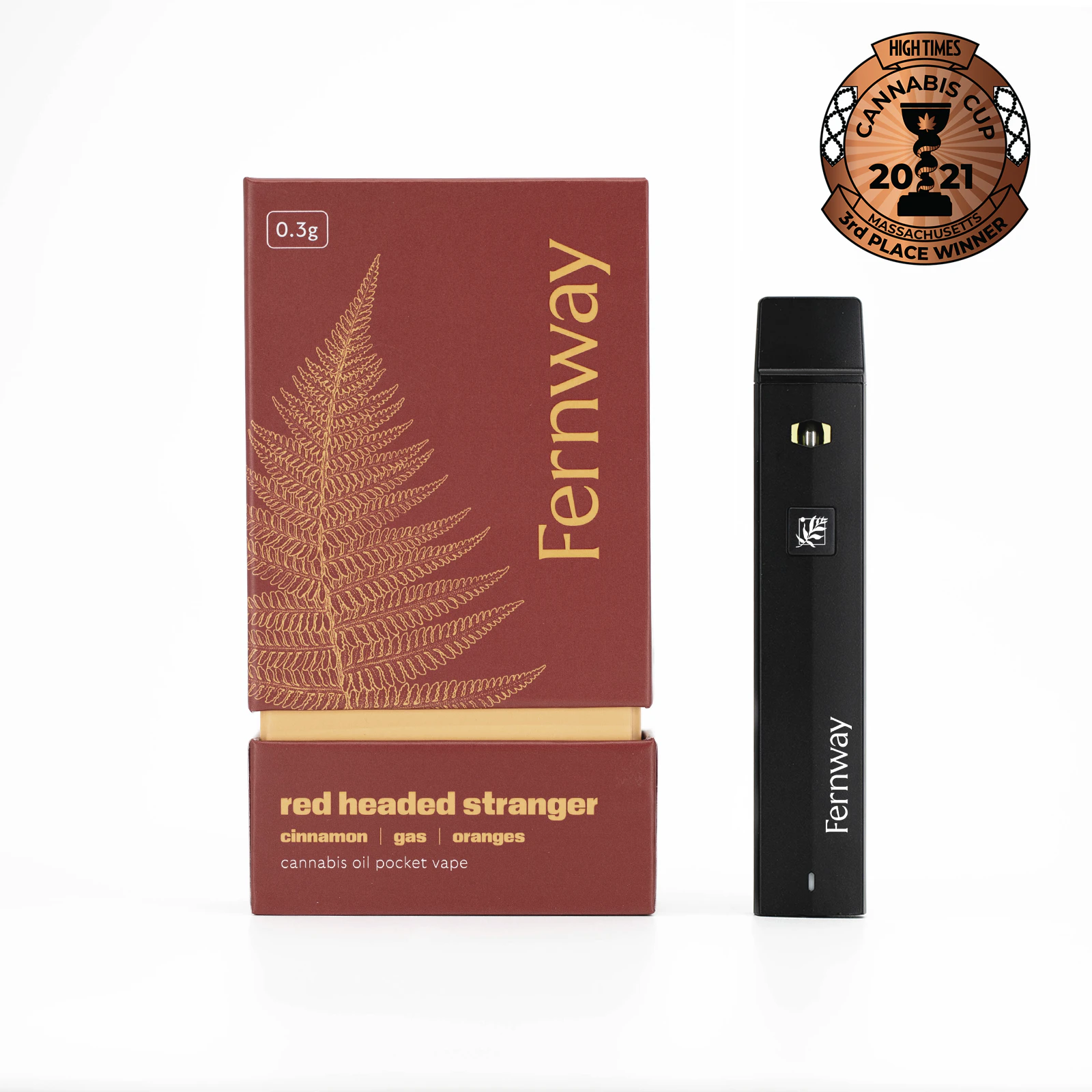 Fernway - Red Headed Stranger 0.3g Traveler Vape | Fernway Main Image