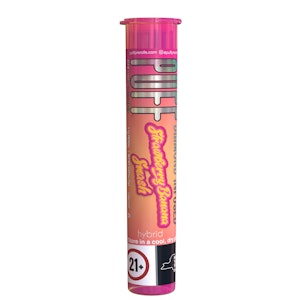 PUFF - PUFF - Strawberry Bananna Smash - 1g Triple Infused Preroll