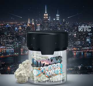 Jetpacks - NYC Diesel (3.5G Jar) Diamond Infused Flower