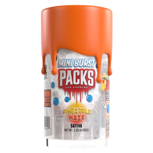 PACKS - Packs- Pineapple Haze- Mini Bursts Infused 5pk Main Image