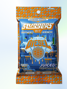 Sluggers Hit - Sluggers | Infused Preroll 5 Pack | Juiced | NYC Diesel | 3.5g