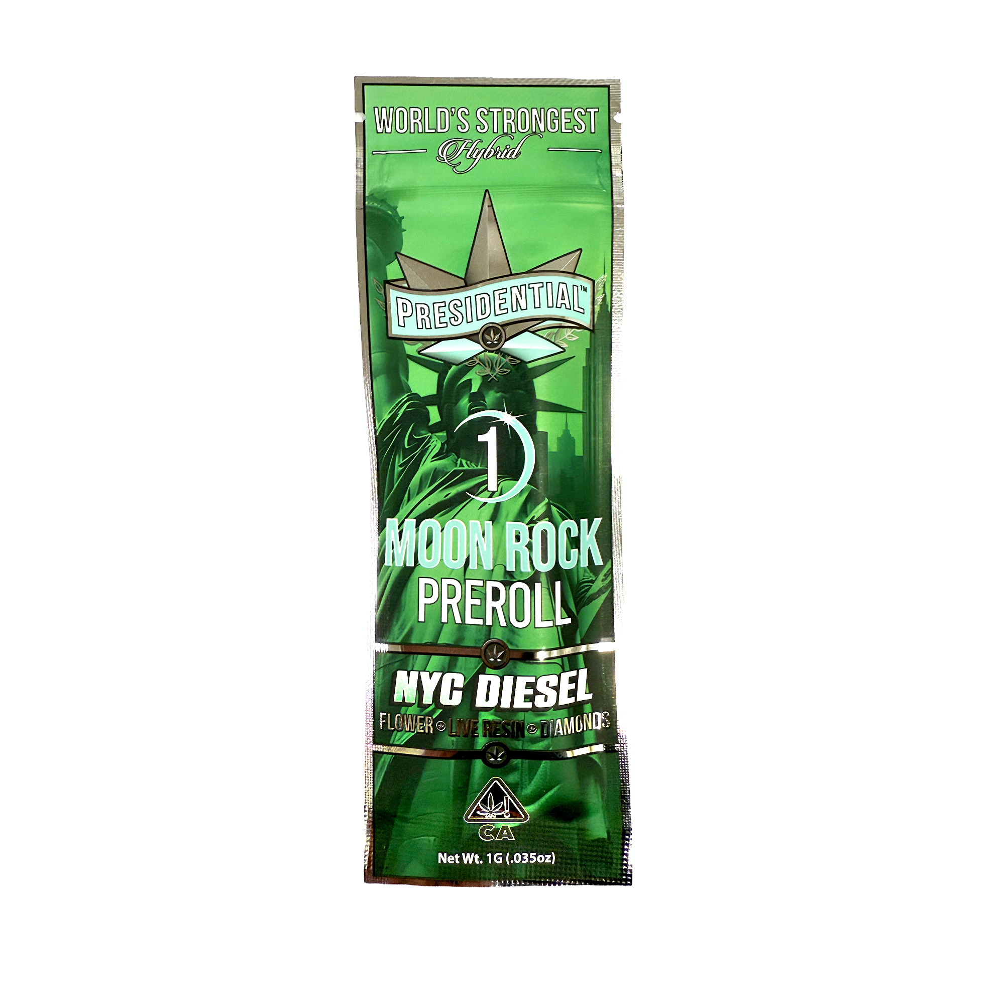 Presidential Moon Rock NYC Diesel Pre-Roll 1.0g