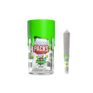 Packwoods - Packwoods - NYC SOUR DIESEL - Minis - 0.5G - 5 Pk - Sativa - Infused Preroll Joints