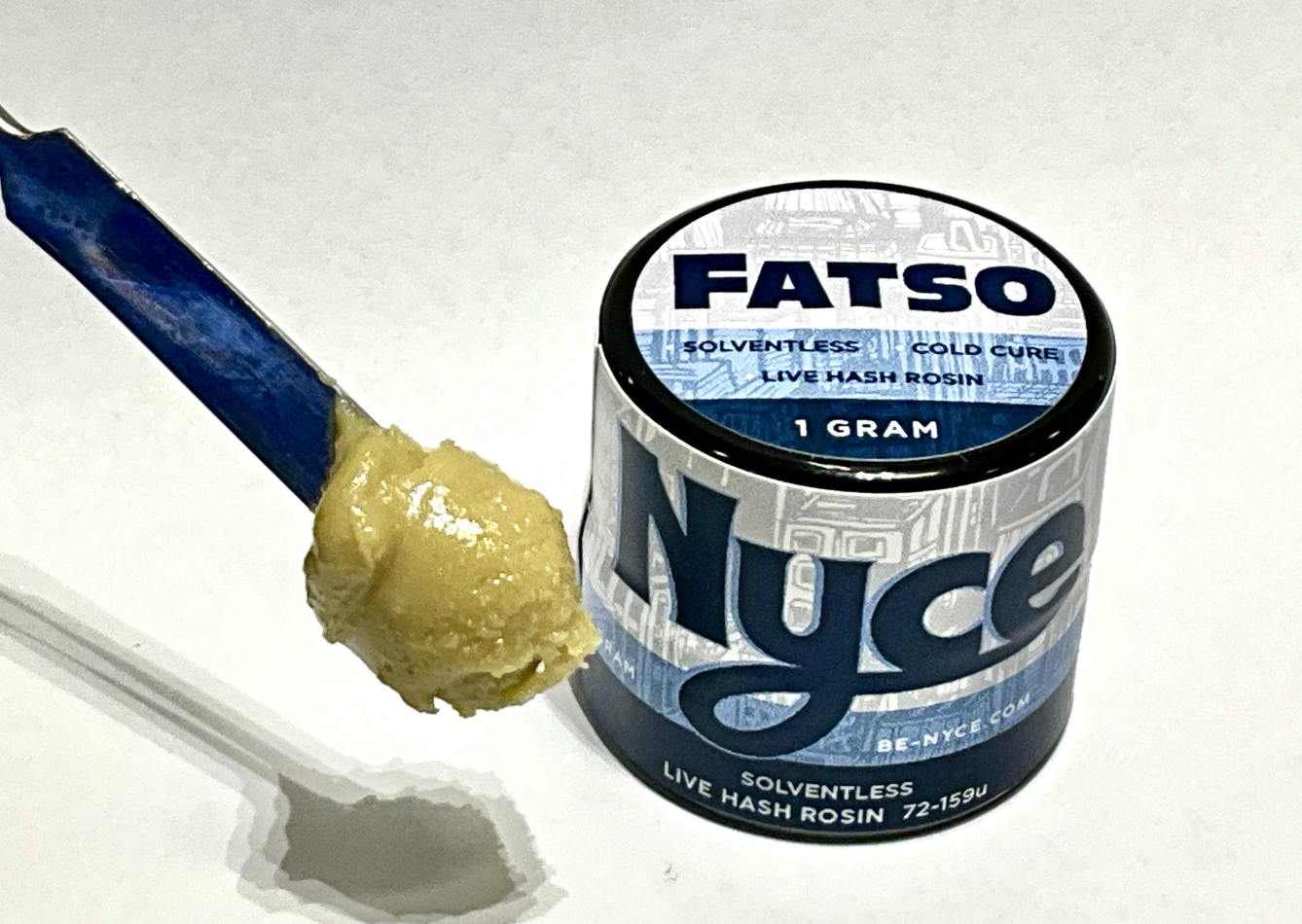 Fatso -Hybrid- 71.58% THC | Live Rosin (Concentrate) 1g | Nyce     - refrigerator bf1  BOX 2