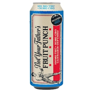 Pabst - Not Your Father's Fruit Punch 100mg THC + 20mg CBG Soda 16oz