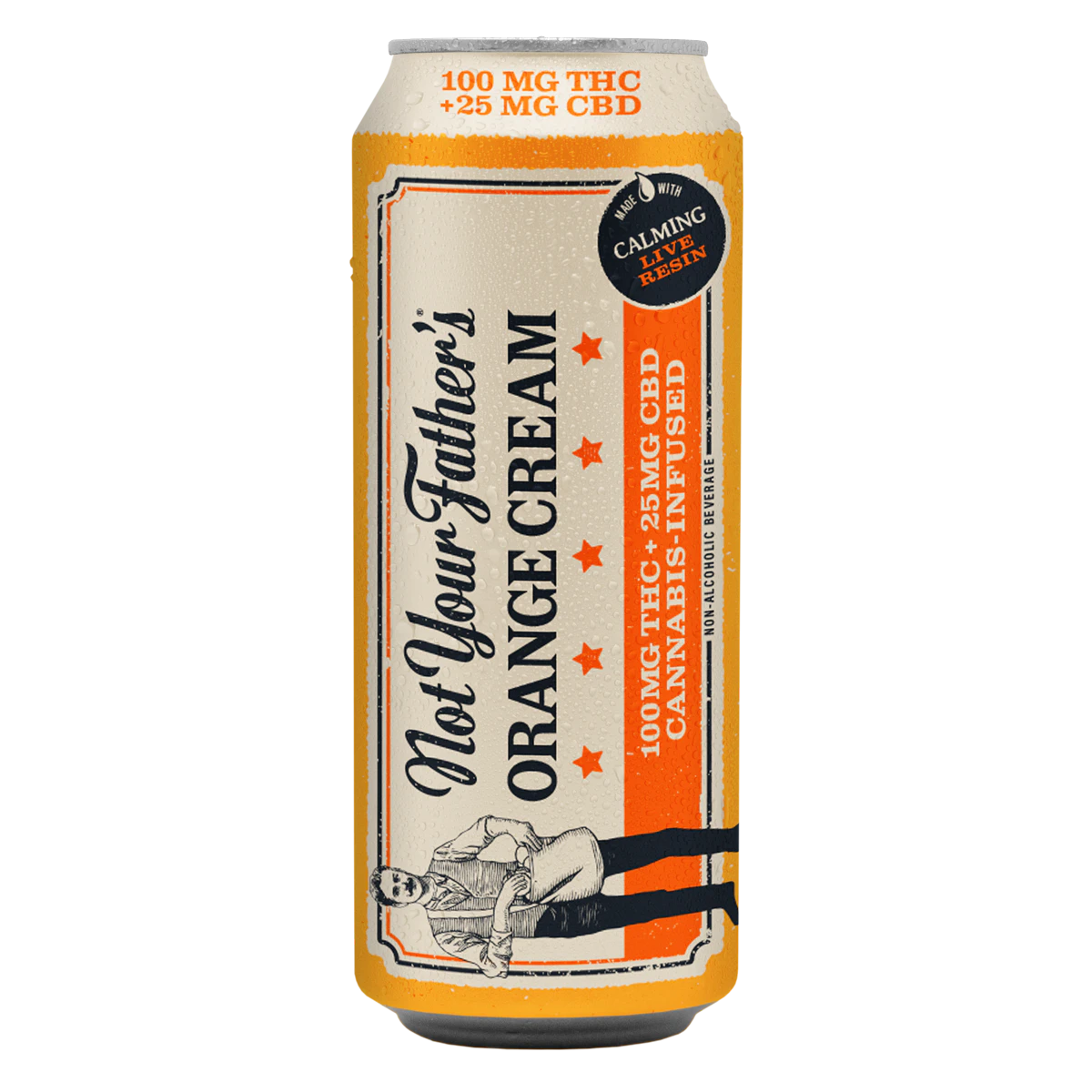 Not Your Father's - Not Your Father's | Soda | CBD & THC | Orange Cream | 100mg Main Image