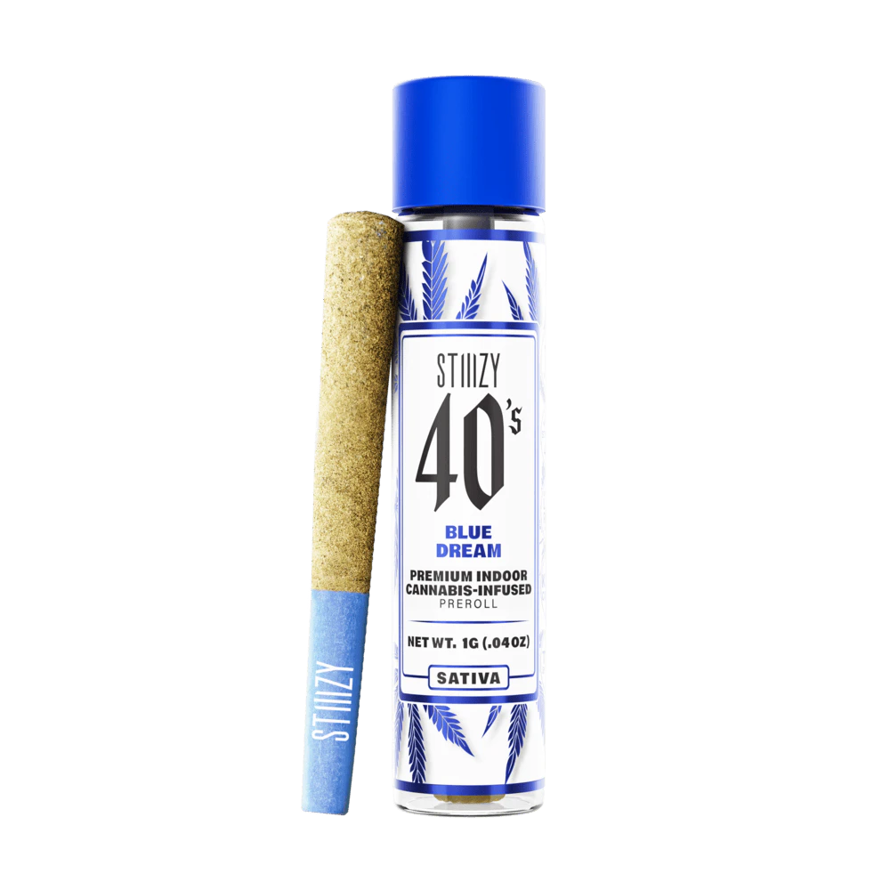 STIIIZY - STIIIZY 40'S | Blue Dream infused 1 pre-roll  | Sativa Main Image