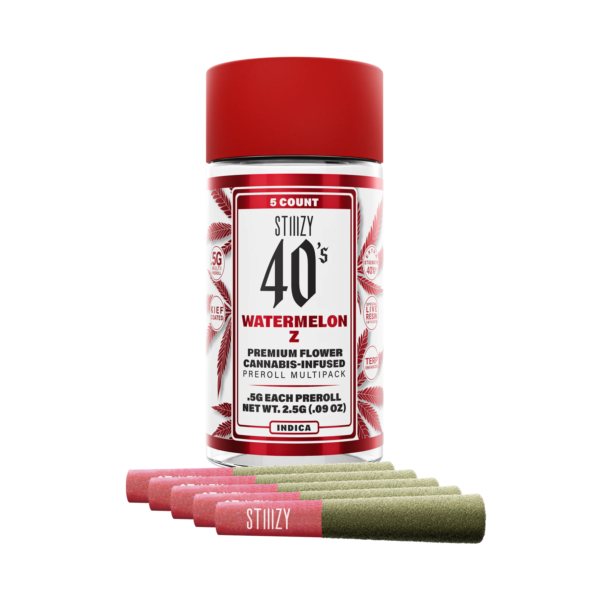 STIIIZY - STIIIZY - 40'S MULTI JOINT - WATERMELON Z - 2.5G Main Image