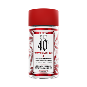 STIIIZY - Watermelon Z | Stiiizy | Infused Pre-roll | 5pk | 0.5g