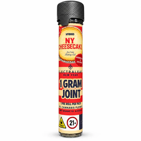 ElectraLeaf - NY Cheesecake-Hybrid- 26.34% THC | 1g (Preroll) | Electraleaf - AC1 FRONT