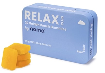 Nama - Relax Golden Peach 20pk 100mg