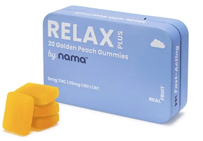 Nama - Relax Golden Peach 20pk 100mg Main Image