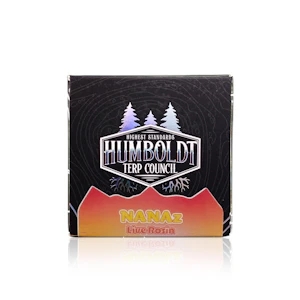 HUMBOLDT TERP COUNCIL - Humboldt Terp Council - 1g Live Rosin - NanaZ