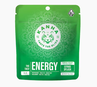 KANHA - [Kanha] NANO Gummies - 200mg - Citrus Splash 1:1 (THC:THCV)