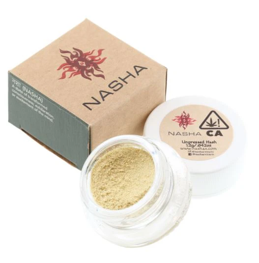 NASHA - Nasha Green Unpressed Hash 1.2g Upgraded Cake Main Image