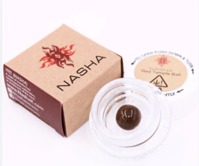 NASHA - [Nasha] Red Pressed Hash - 1.2g - Papaya Mintz (H) Main Image