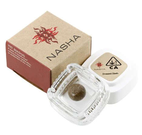 NASHA - Nasha Red Pressed Hash 1.2g Forbidden GMO Main Image