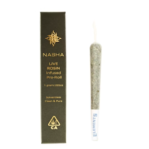NASHA - Nasha Rosin Infused 1g Preroll Papaya x Madd Fruit