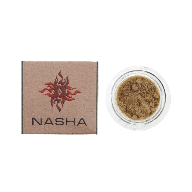 NASHA - Nasha Lemon Skunk (S/H) Green Unpressed Hash 1.2g Main Image