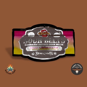 Devour - Devour 3000 mg Sour Belts- Pink Lemonade