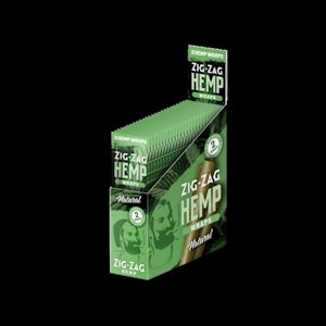 ZIG ZAG - Natural | Hemp Wraps | 2pk | Zig Zag