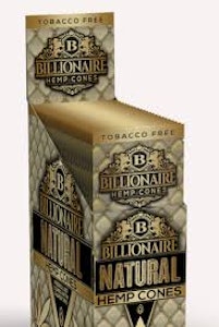 Billionaire - Natural Hemp Wraps (2pk)
