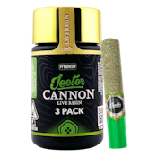 Nebula (H) | .5g 3pk Infused Resin Cannons Prerolls | Jeeter