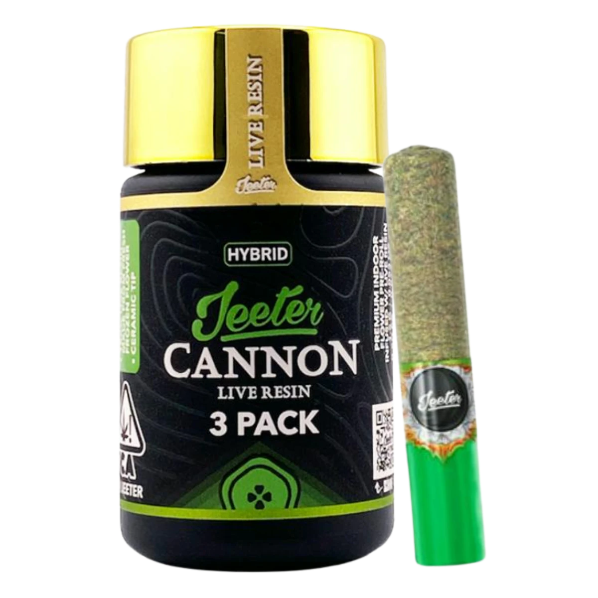 Jeeter - Nebula (H) | .5g 3pk Infused Resin Cannons Prerolls | Jeeter Main Image