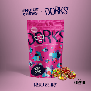 CHOICE - Dorks Gummies Nerd Berry 200mg (Sativa)