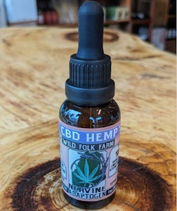 Wild Folk Farm - Wild Folk Farm | Nervine Adaptogen CBD Tincture (Alcohol) | 200mg