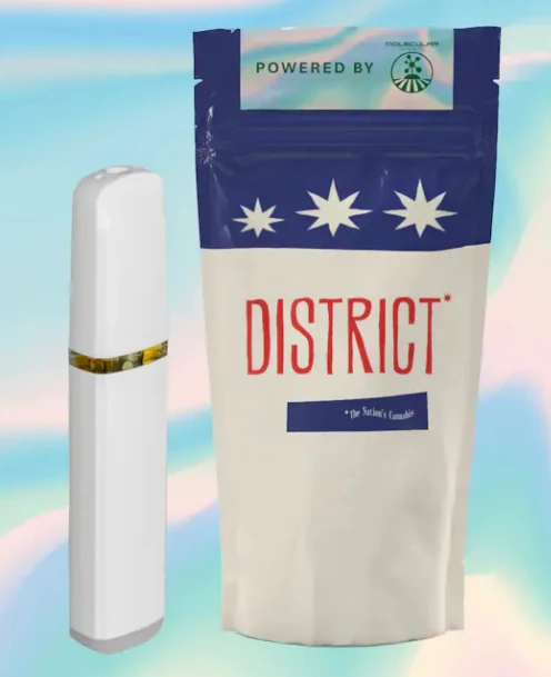 District Cannabis - North Star OG 1G DISPOSABLE Liquid Diamonds and Sauce Vape Main Image