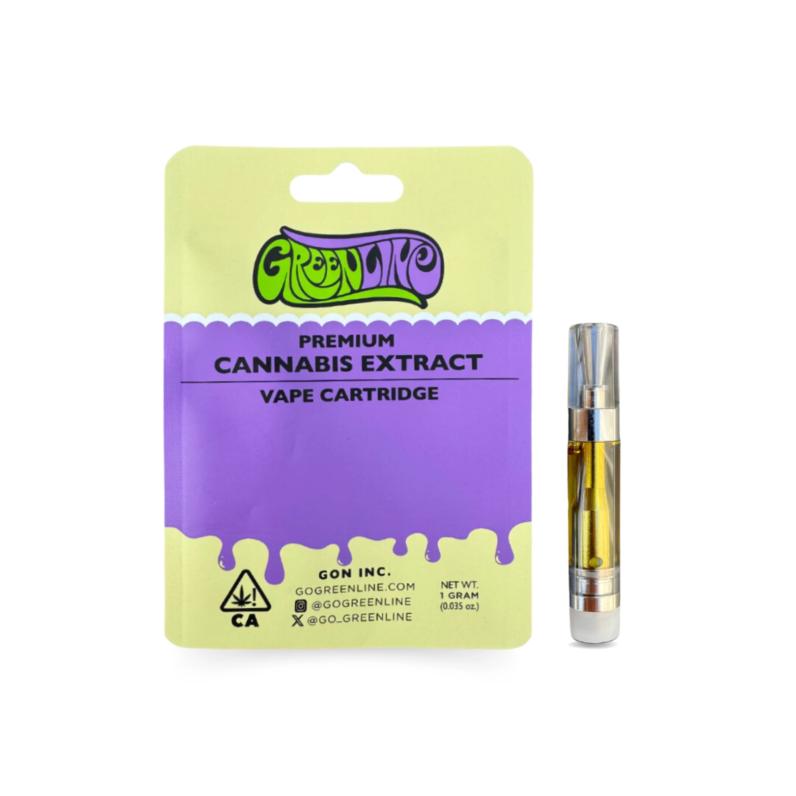 Greenline - Green Line Cart 1g 24K Gold Punch Main Image