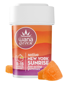 Wana Edibles - New York Sunrise Gummies - 10 Pack (100MG)