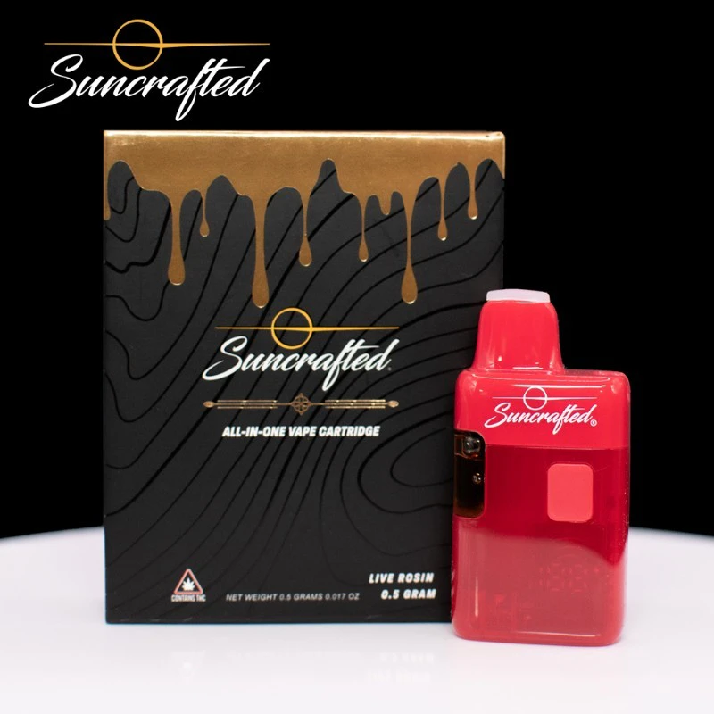 Suncrafted - Strawberry Candy / Bananaconda Rosin Disposable - .5g - HHG Main Image