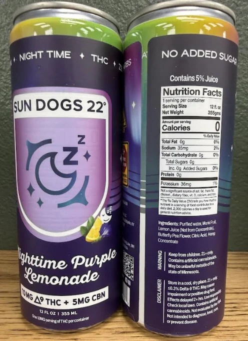 Sun Dogs - Sun Dogs | Nighttime Purple Lemonade | Drinks Main Image