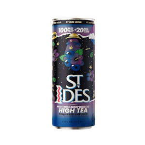 ST IDES - Nighttime Berry Hibiscus (Single) | 12oz 100mg + 20mg CBN High Tea | St Ides