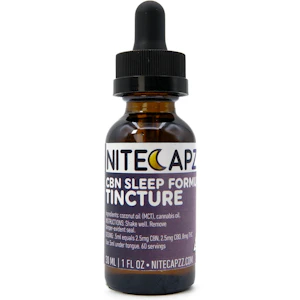Nitecapzz - CBN Sleep Formula 800mg 30ml Tincture - Nite Capzz