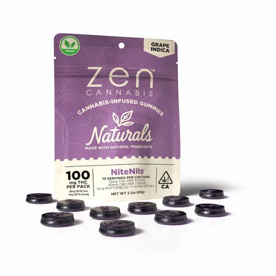 Zen - ZEN Naturals NiteNite 4:1 100mg Gummies Main Image