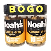 Noah's Premium BOGO 10pk Prerolls 20g Cookie Glue