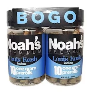 Noahs Premium BOGO - Noah's Premium BOGO 10pk Prerolls 20g Louis Kush
