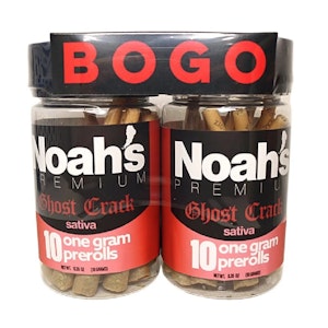 Noah's Premium - Noah's Premium - 1g Pre Roll 20pk 2x10 (Ghost Crack-Sativa)