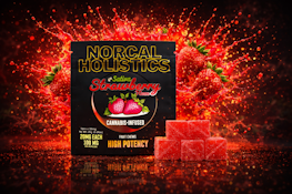 NorCal Infused Gummies - Sativa Strawberry 100mg