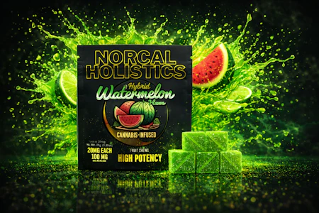 NORCAL HOLISTICS - NorCal Infused Gummies - Hybrid Watermelon 100mg